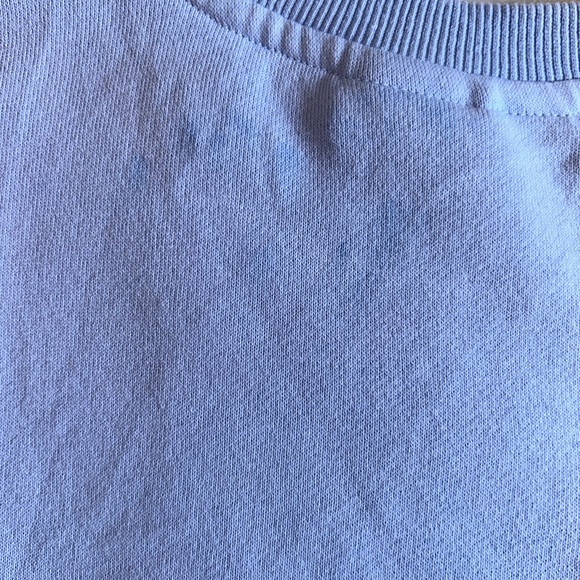 Fila Vintage Sweatshirt Light Blue Medium - Picture 3 of 5